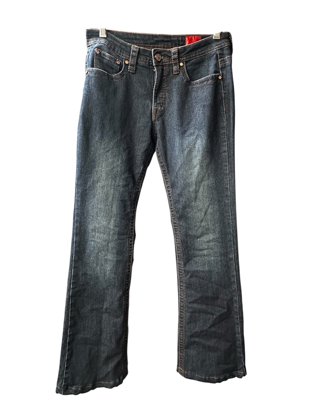 V Cristina HI RISE Wide Leg Beaded SIZE 4 Jeans